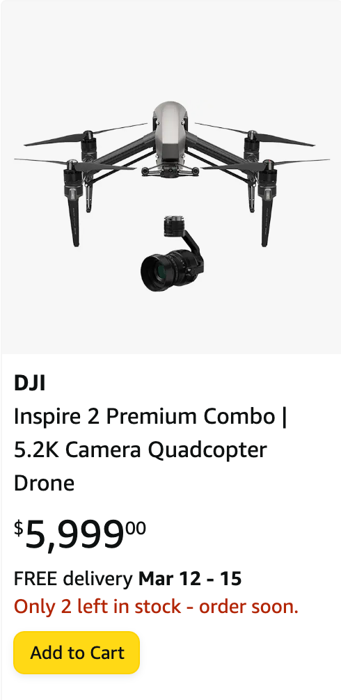 DJI inspire 2